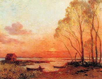 費迪南德 盧瓦敭 Sunset in Briere 費迪南德 盧瓦敭 Sunset in Briere